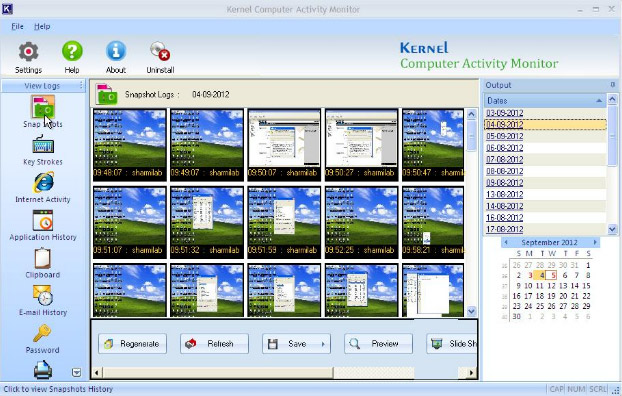 Computer Activity Monitor Software - Track & Record Users' Desktop and