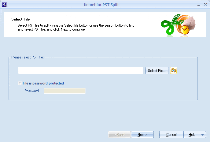 Kernel for PST Split screenshot
