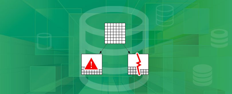 Corruption due to table partition error in SQL server 2005