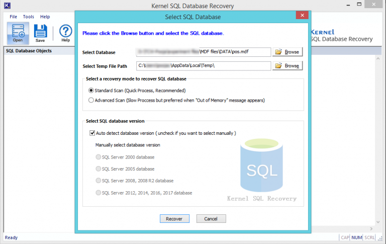 Windows could not start the SQL Server – SQL Error- 10022