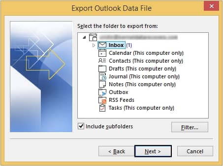 Click the folder 