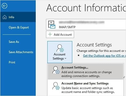 Open Outlook