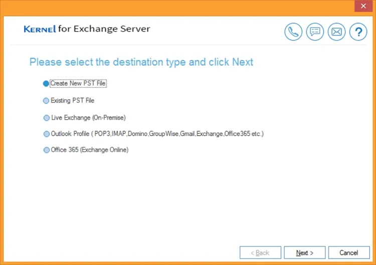 Click on Add Destination to select where you want to take the repaired data