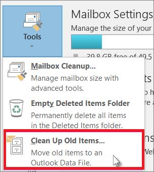 Open Outlook 2016 click on File