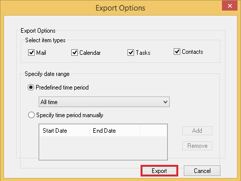 use various filters to choose the data based on item