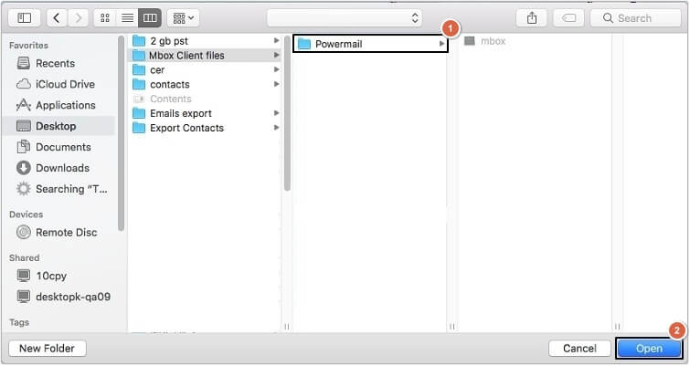 select Powermail and click next