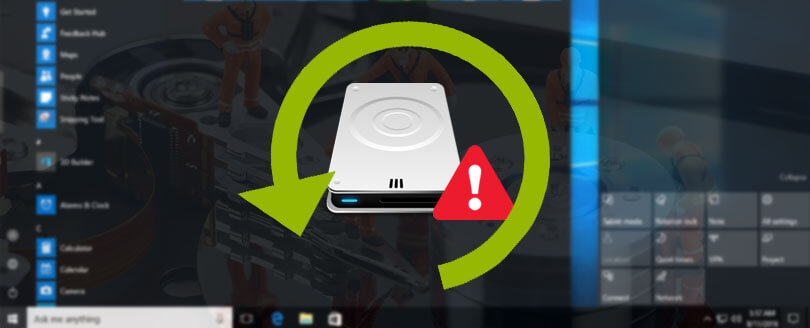 Recover Windows Data from Hard Disk Error