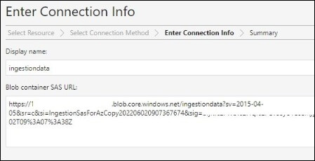 Launch the Azure Storage Explorer