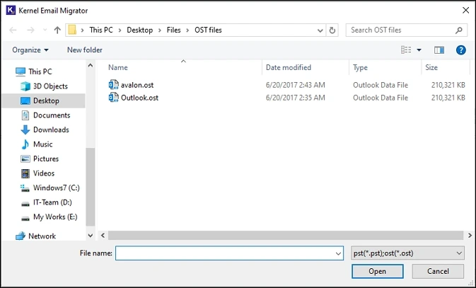 add ost files