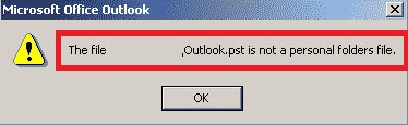 personal folders file