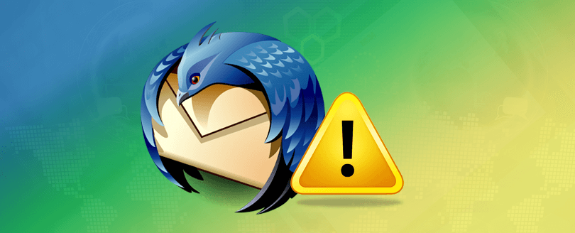Some Common Errors You May Encounter in Thunderbird