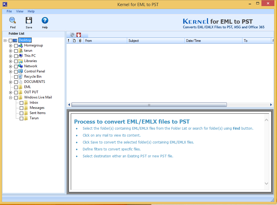 EML to PST Converter