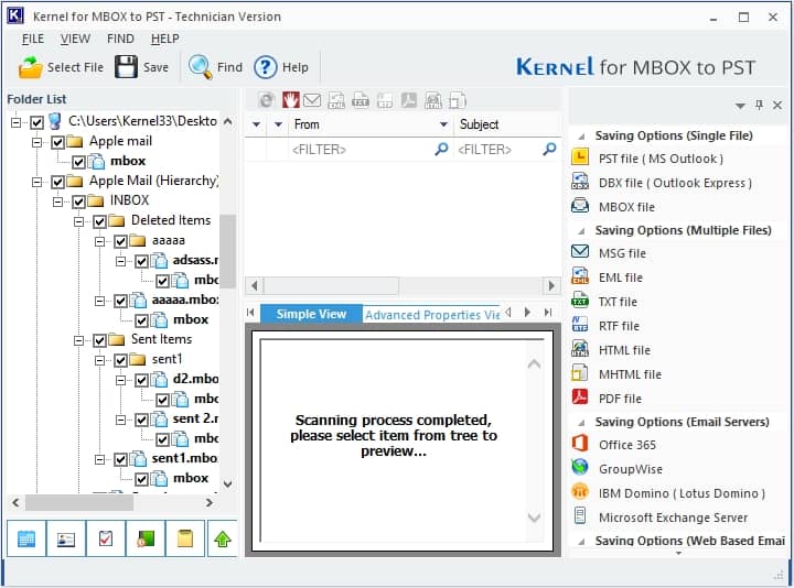 It will provide you with a detailed preview of the data stored