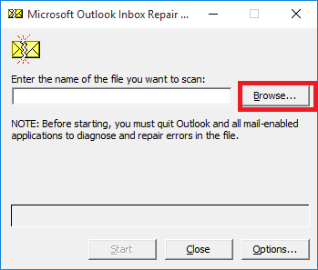 Fixing Errors in File Outlook .ost 