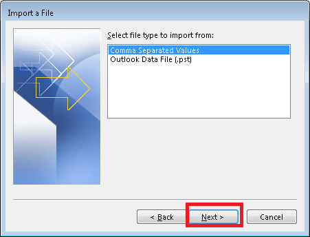 Select Comma Separated Values