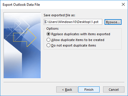 select file saving location