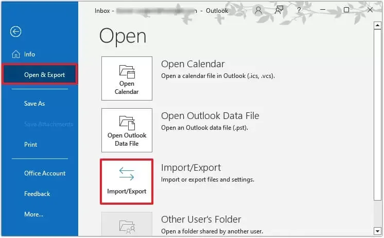 go to file setting