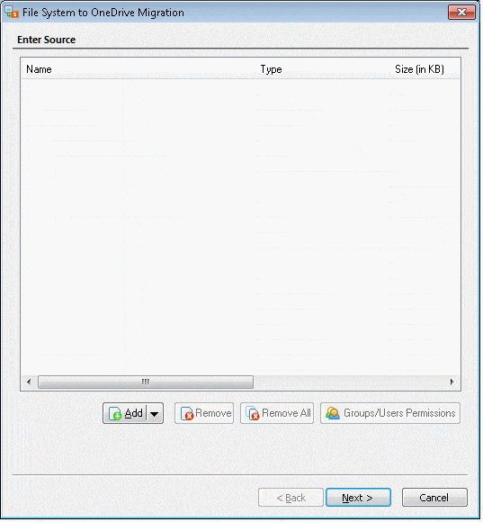 File System to OneDrive Migration