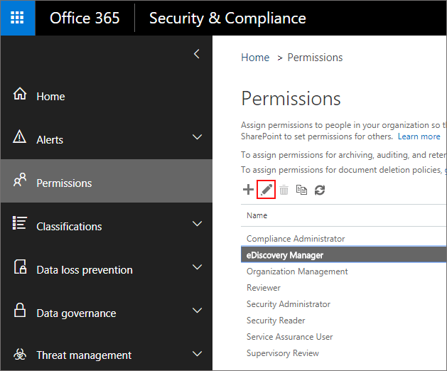 Office 365 Admin Center