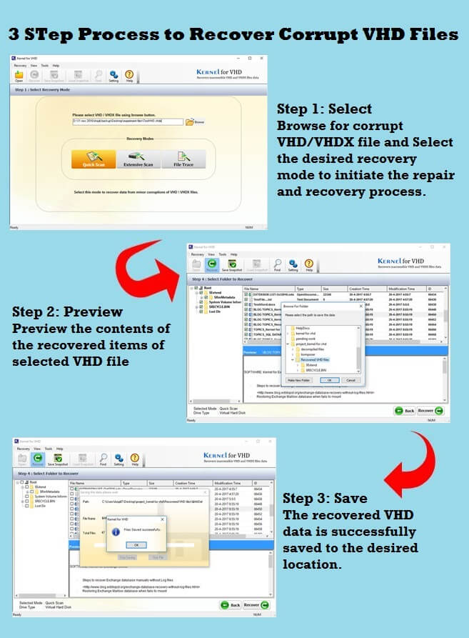 3 Reasons Why VHD/VHDX file is Corrupted and Unreadable Fix the Most Difficult Error