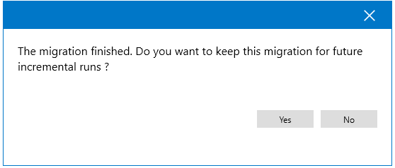 Choose the desired option
