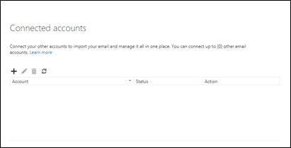 Add a POP3/IMAP account to your Outlook mail
