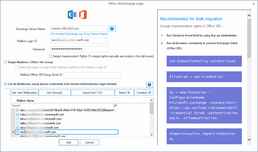 Office 365 account