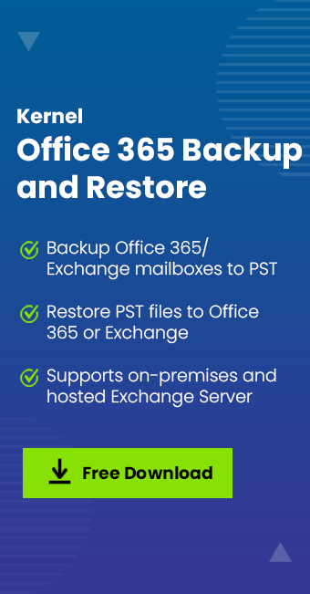 Kernel Office 365 backup