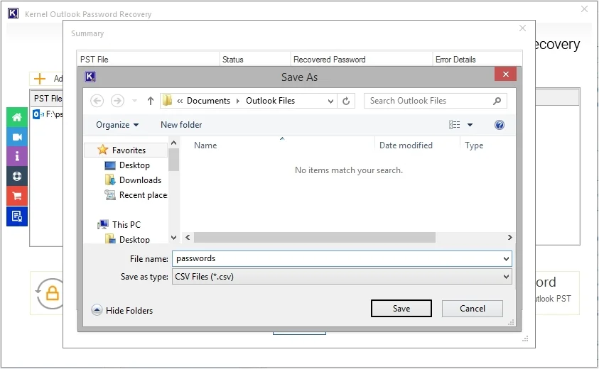 Provide destination then file name