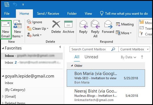 hot to create email signature in outlook 2010