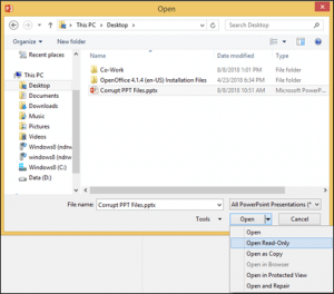5 ways to repair corrupt MS PowerPoint files