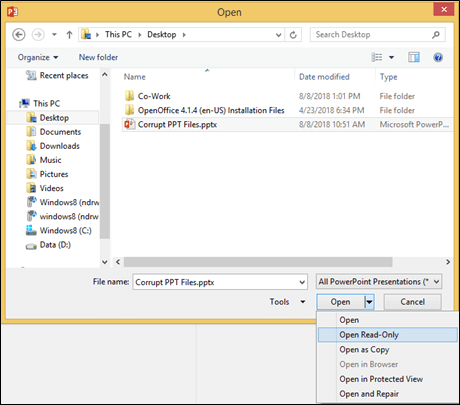 How To Fix A Corrupt Powerpoint File - Youtube