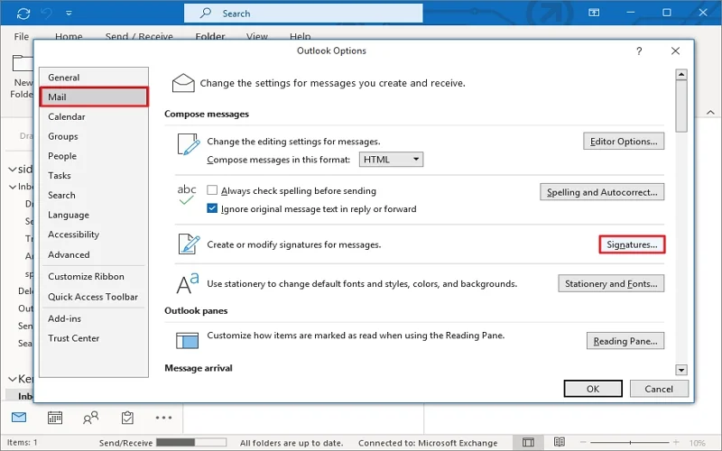 Create and Add Email Signature in Outlook
