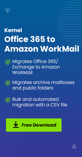 Kernel Office 365 to Amazon Workmail