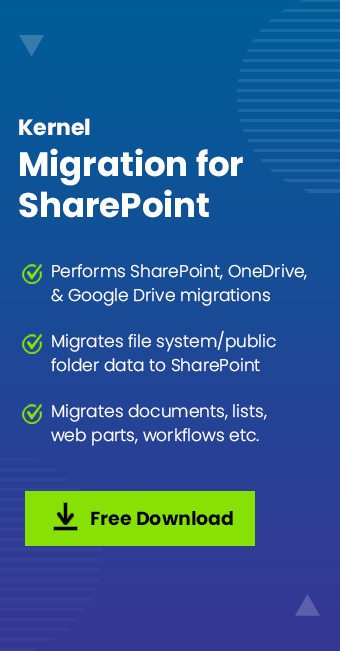 Kernel Migration for SharePoint 