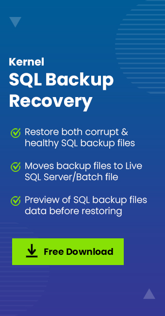 Kernel SQL Backup Recovery