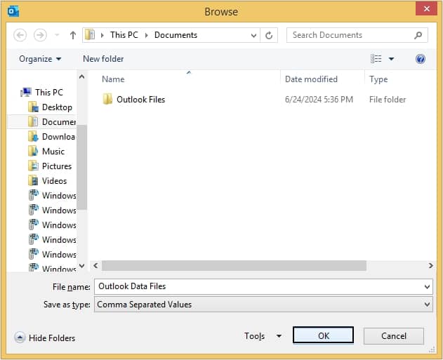to save the file
