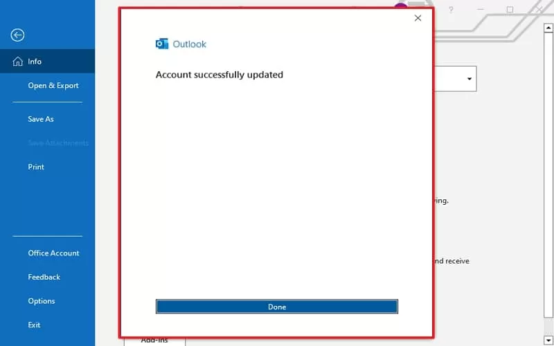account updates