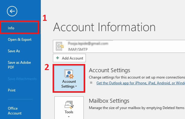Account Settings