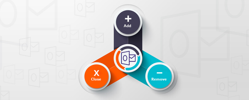 How to Add, Close and Remove Data File in Outlook?