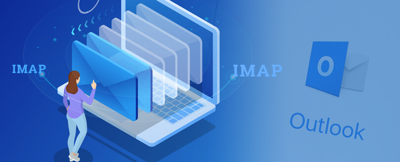 How to backup IMAP emails using MS Outlook?