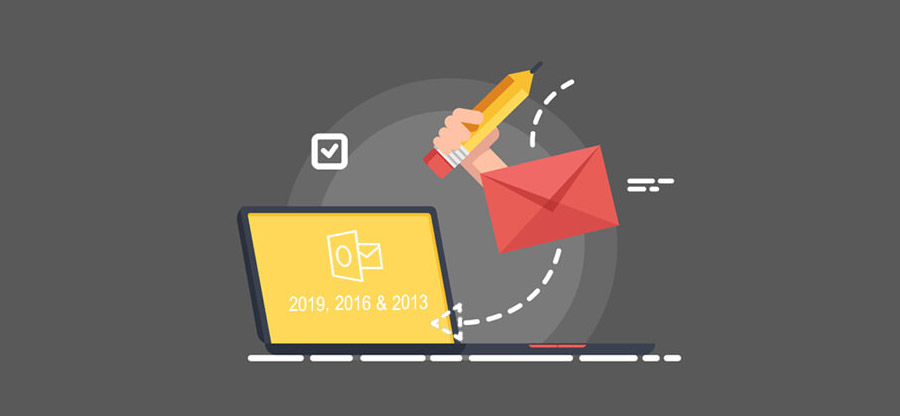 Import Outlook for Mac OLM emails to Outlook 2019, 2016 & 2013