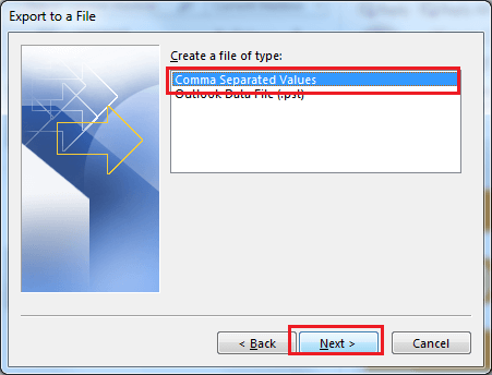 Select Comma Separated Values