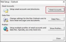 What to do when emails get stuck in Outbox?