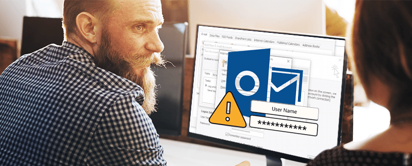 Resolve Outlook password prompt issue