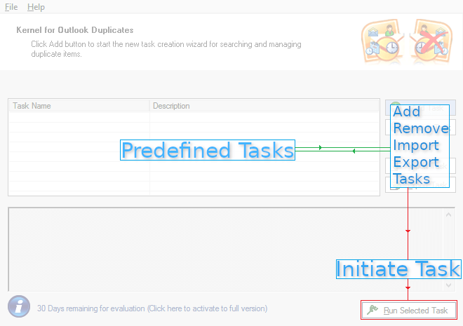 Kernel for Outlook Duplicates tool