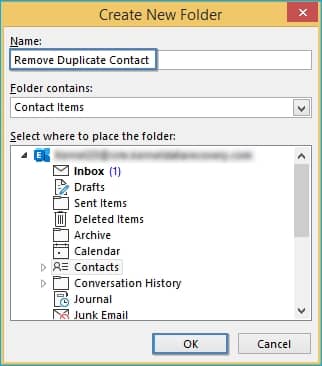 Create new folder