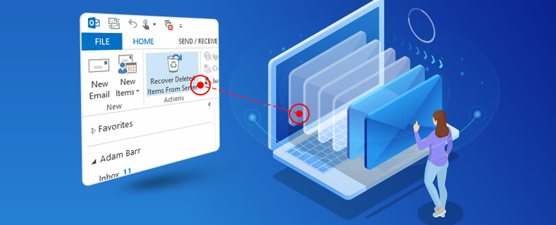 how do i recover permanently deleted emails in outlook 2010