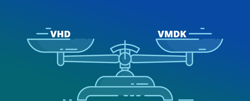 Difference between VHD and VMDK files