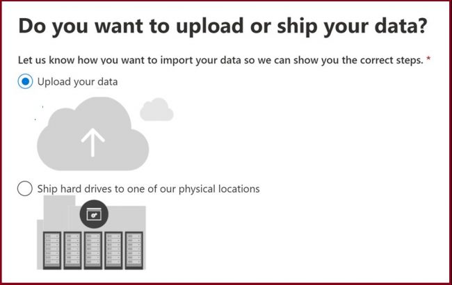 import PST files to Microsoft 365 mailboxes